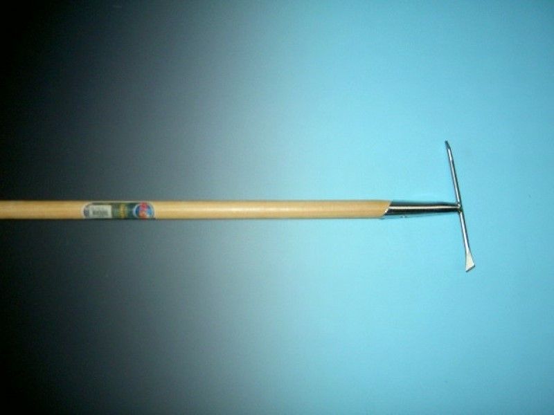 Tegelkrabber / voegenkrabber met steel