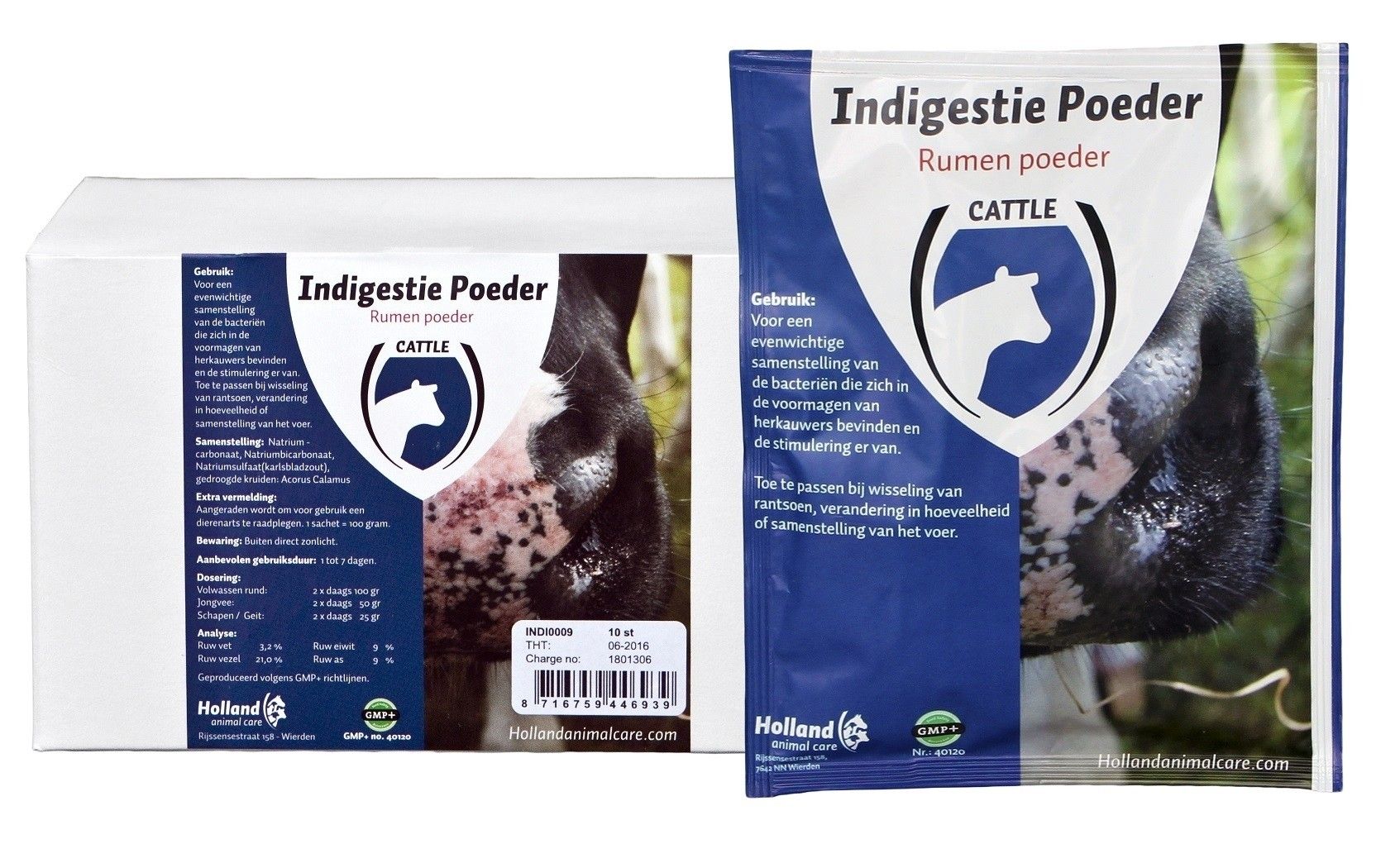 Indigestie poeder 10x100gr