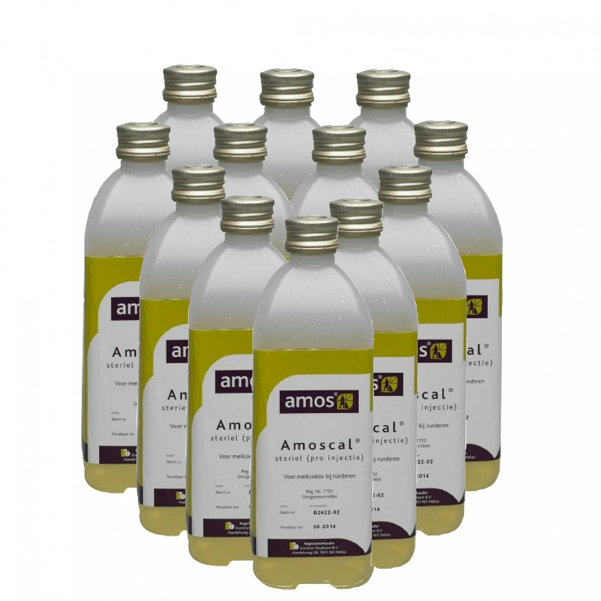 Amoscal melkziekte infuus 450ml 12 stuks