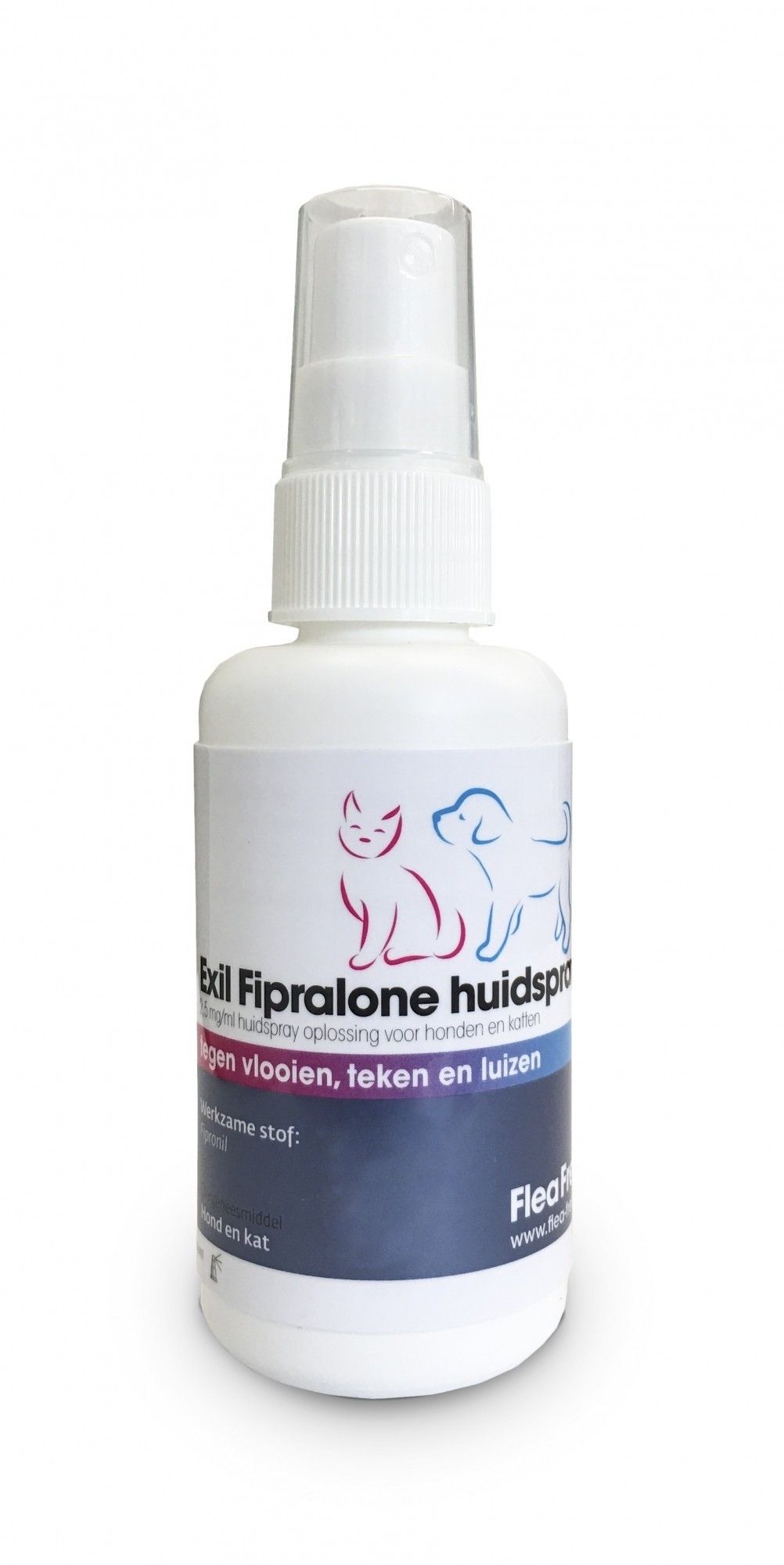 Fipralone vlooien en teken huidspray 100ml