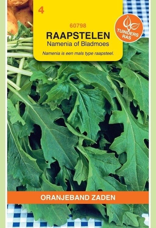 Raapstelen Namenia Bladmoes Oranjeband