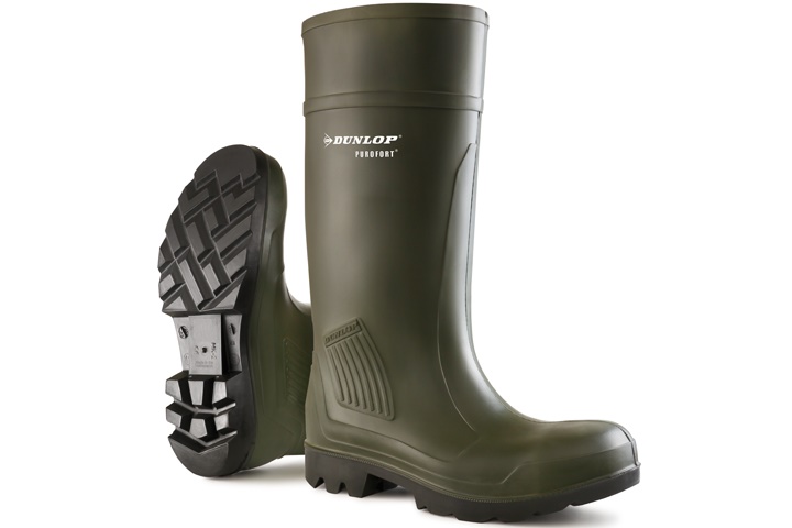 Werklaars / Veiligheidslaars Dunlop Purofort S5 groen