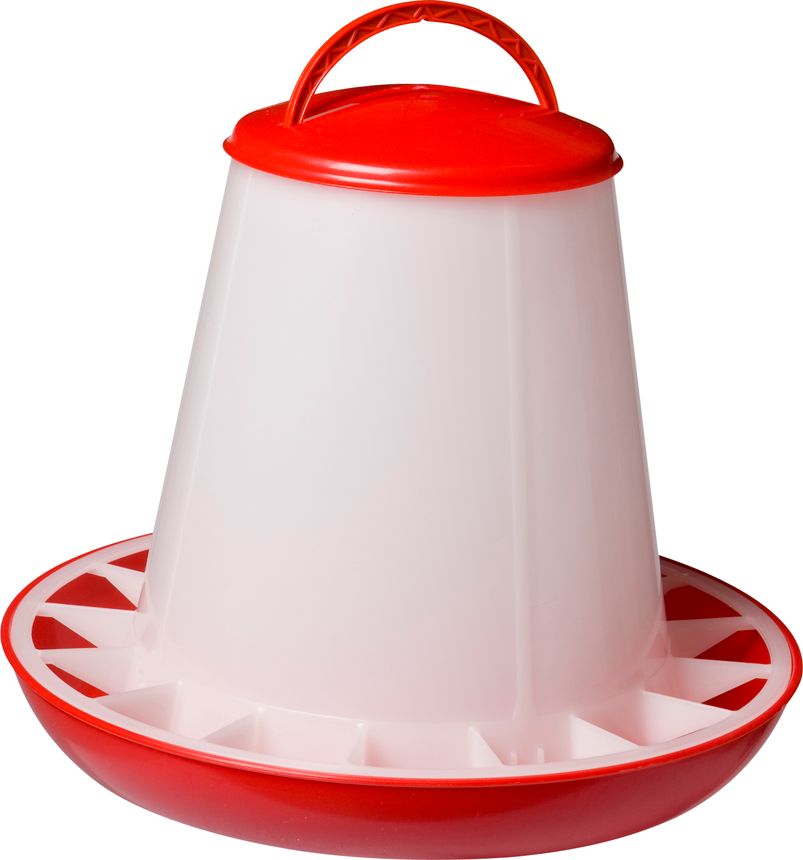 Kippen voersilo kunststof 3kg