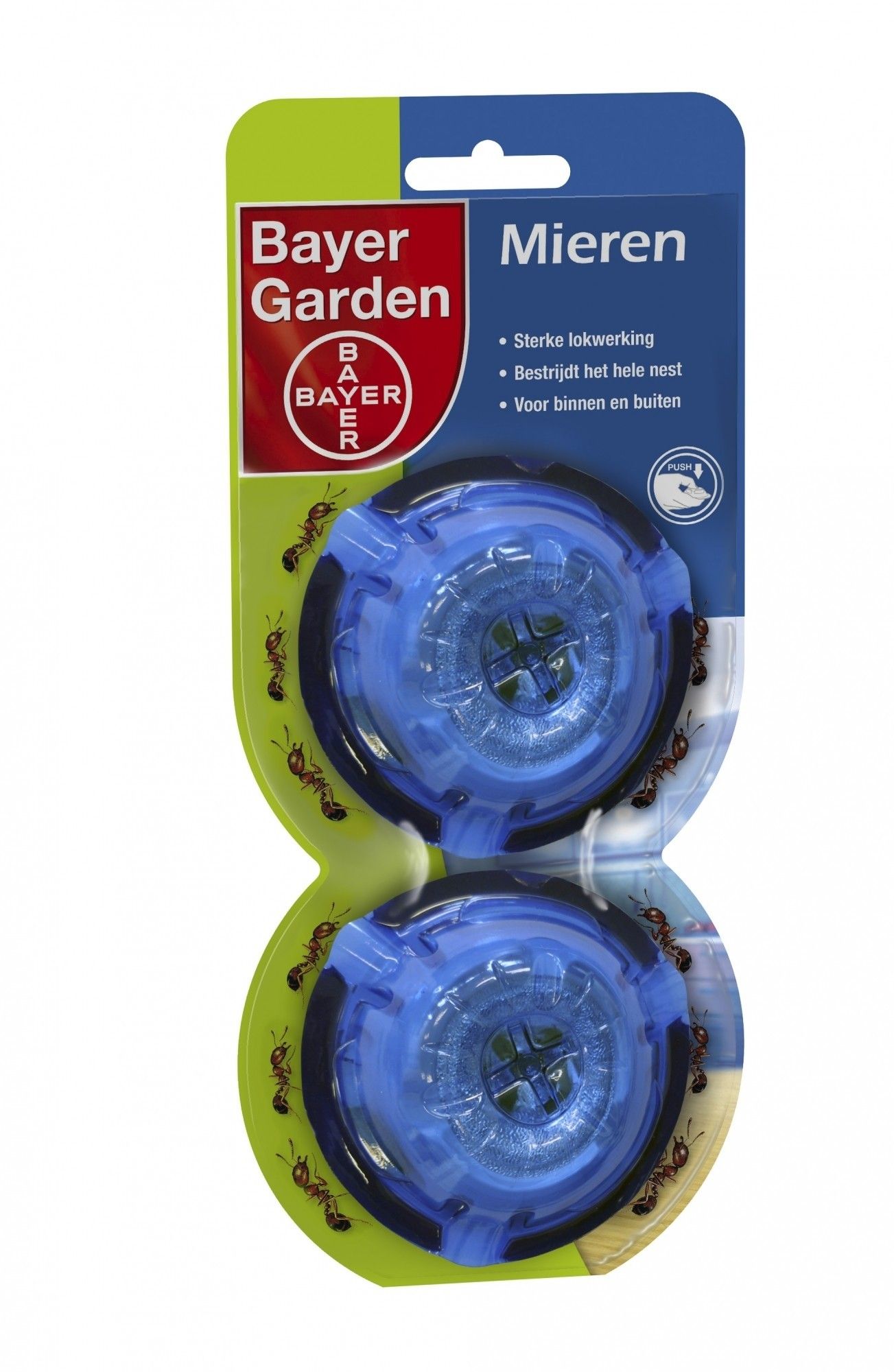 Mierenlokdoos Piron Pushbox 2 stuks