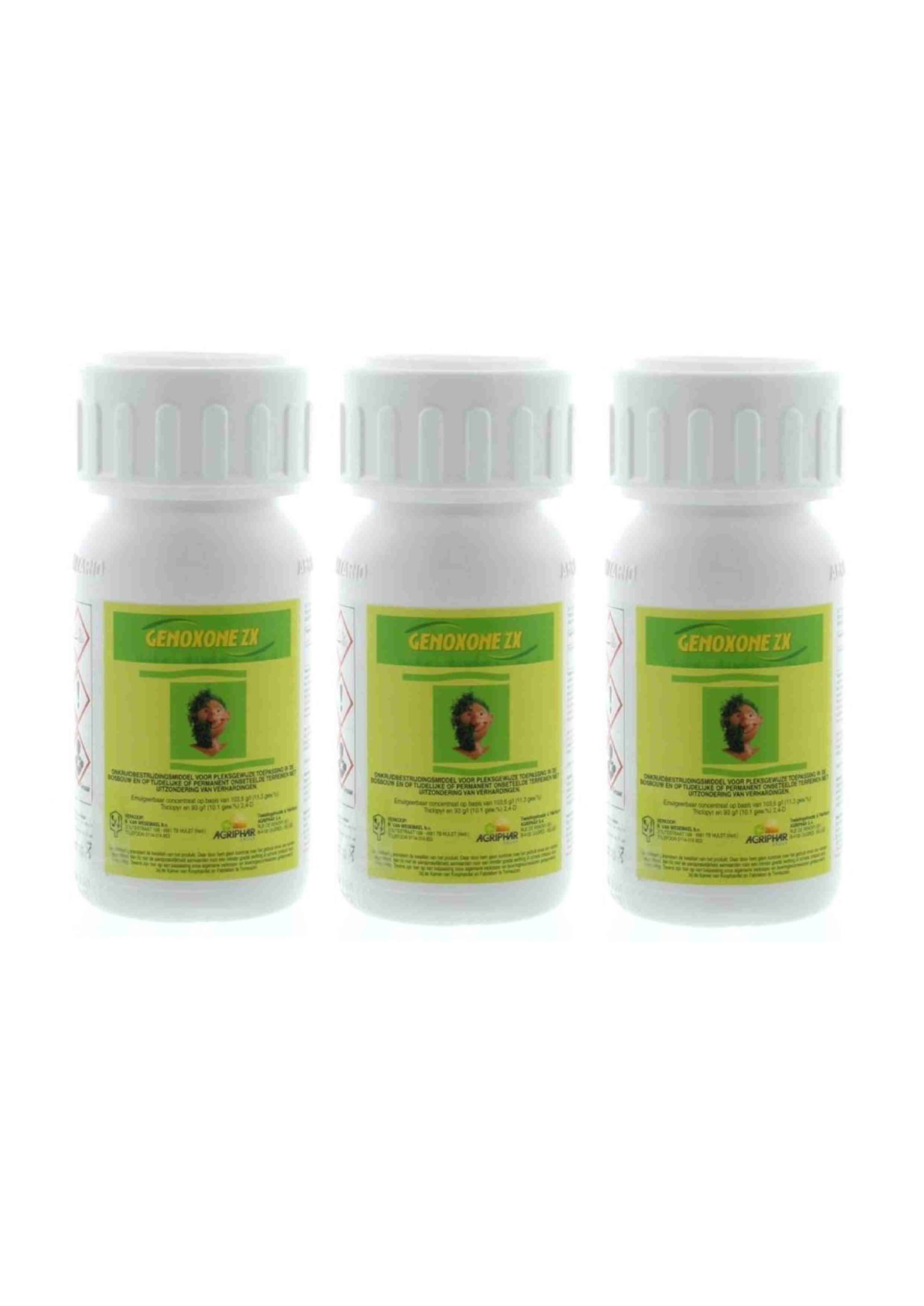 Genoxone tegen hardnekkige onkruiden 3 x 250 ml