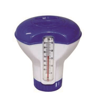 Summer fun chloordrijver 20gr met thermometer